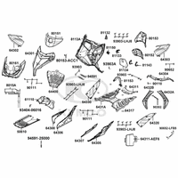 Verkleidungen vorne & Trittbrett