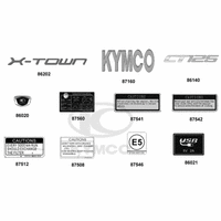 Embleme, Aufkleber & Hinweisschilder