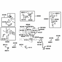 Hauptbremszylinder vo.,Bremsschläuche & ABS Steuergerät
