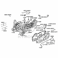 Kurbelgehäuse & Variomatikdeckel