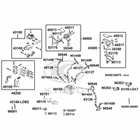 Hauptbremszylinder, Bremsleitungen & Steuergerät ABS