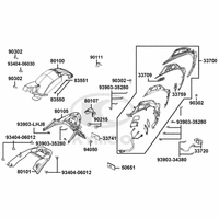 Rücklicht & hintere Radabdeckung