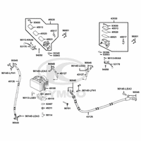 Hauptbremszylinder, Bremsleitungen & Steuergerät ABS