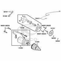 Ölpumpe, Anlasser & Anlasserfreilauf