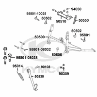Hauptständer & Seitenständer