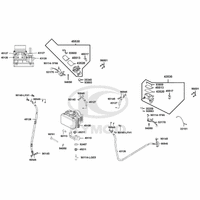 Hauptbremszylinder, Bremsleitungen & Steuergerät ABS