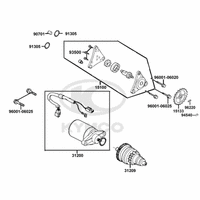 Ölpumpe, Anlasser & Anlasserfreilauf