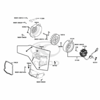 Lichtmaschine & Luftleitblech Zylinderabdeckung