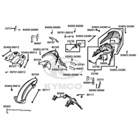 Rücklicht, Spritzschutz & Radabdeckung hinten