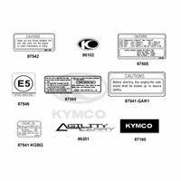 Emblem, Aufkleber & Hinweisschilder