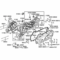 Kurbelgehäuse & Variomatikdeckel
