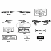 Emblem, Aufkleber & Hinweisschilder