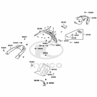 Rücklicht & hintere Radabdeckung