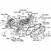 Kurbelgehäuse & Variomatikdeckel