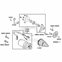 Ölpumpe, Anlasser & Anlasserfreilauf