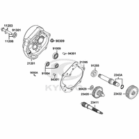 Getriebe & Getriebedeckel