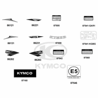 Emblem, Aufkleber & Hinweisschilder