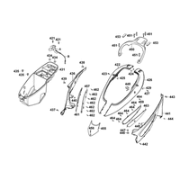 Hintere Verkleidungen & Helmbox