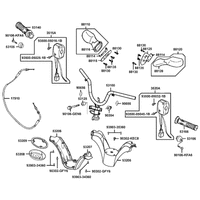Griffe, Spiegel, Lenker & Lenkerverkleidung