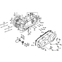 Kurbelgehäuse kpl. & Variomatikdeckel