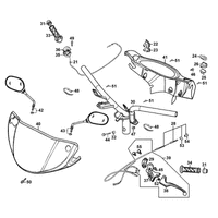 Griffe, Spiegel, Lenker & Lenkerverkleidung