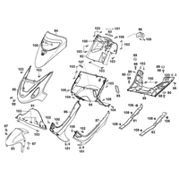 Verkleidungen vorne & Trittbrett