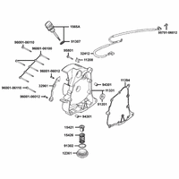 Kurbelgehäusedeckel rechts