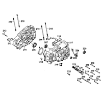Kurbelgehäusehälften