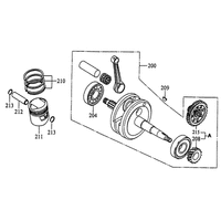 Kurbelwelle & Kolben