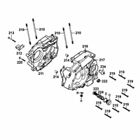 Kurbelgehäusehälften