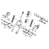 Gabel mit Stossdämpfer