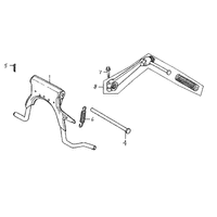 Ständer & Kickstarterhebel
