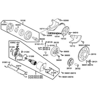 Elektrischer Anlasser & Ölpumpe