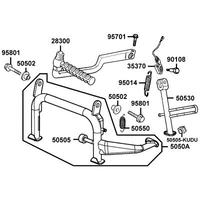 Ständer & Kickstarterhebel