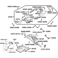 Rücklicht & hintere Radabdeckung