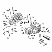 Kurbelgehäusehälften