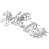 Kurbelgehäuse kpl. & Variomatikdeckel