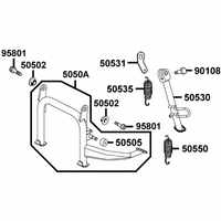 Ständer & Kickstarterhebel