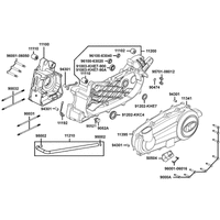 Kurbelgehäuse & Variomatikdeckel