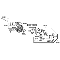 Vorderrad mit Bremse