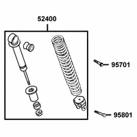 Stossdämpfer hinten