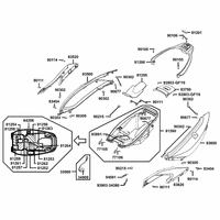 Helmfach & Verkleidung hinten