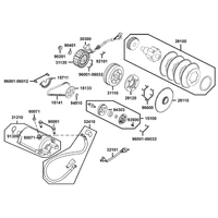 Lichtmaschine, Ölpumpe & Anlasser
