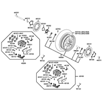 Vorderrad mit Sattel
