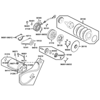 Lichtmaschine, Ölpumpe & Anlasser