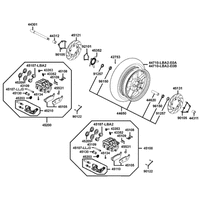 Vorderrad mit Sattel