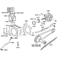 Zylinder, Kolben & Kurbelwelle