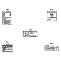 Aufkleber & Hinweis - Schilder