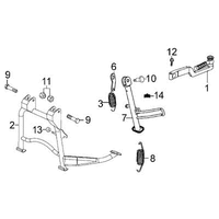 Ständer & Kickstarterhebel