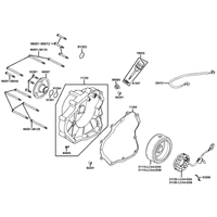 Gehäusedeckel rechts & Lima